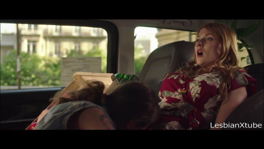 Claire Olivier goes down on Georgina Leeming, talking dirty to her as she gives her oral sex