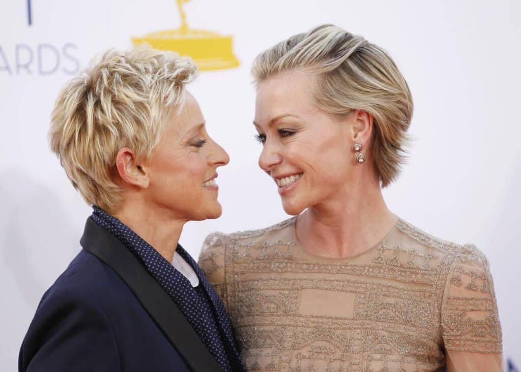 Top Lesbian Celebrity Couples : Famous Hollywood Love Stories That Inspire Millions 2 alamy W0306J
