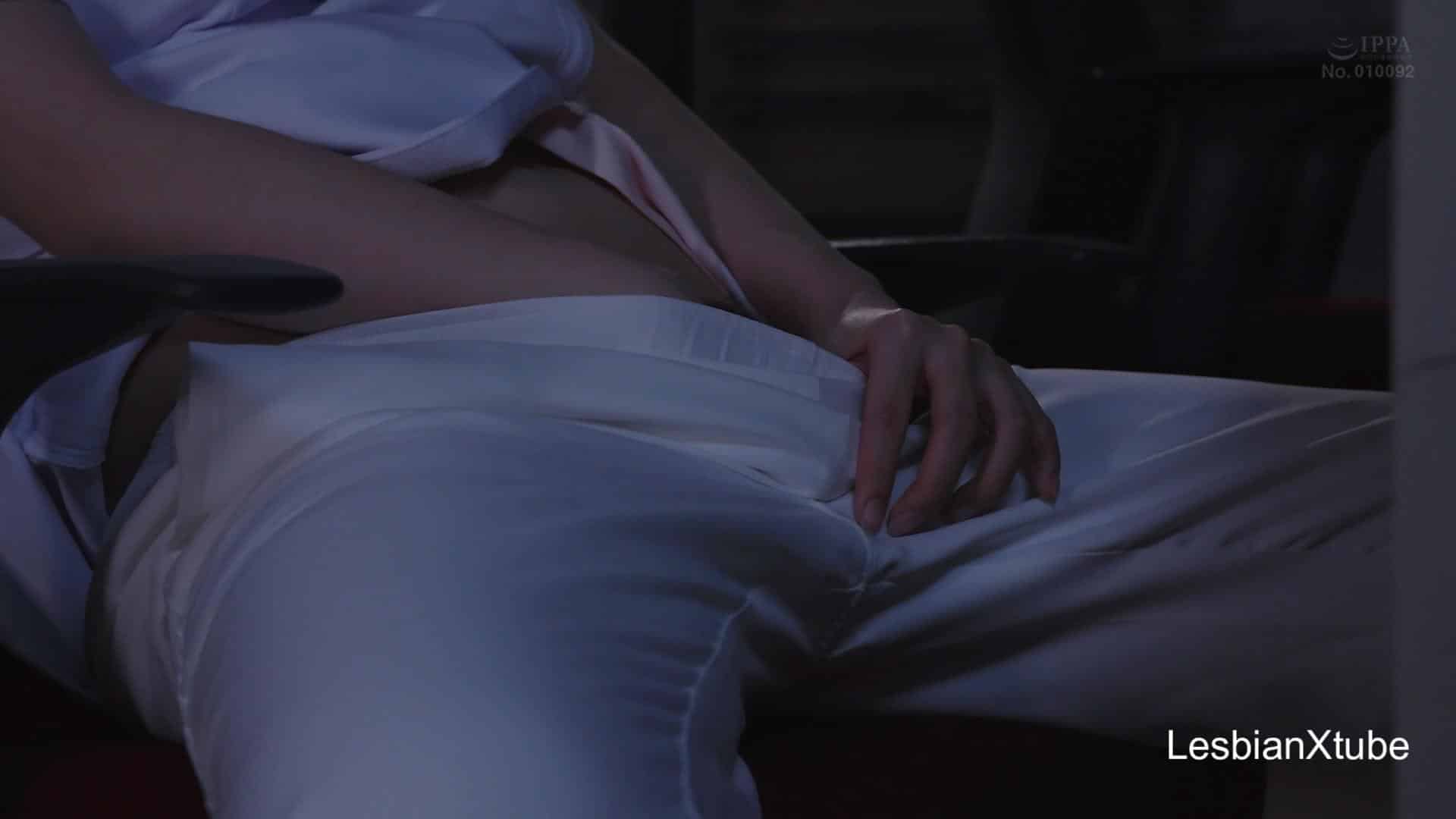 Sexy Nurse Kasumi Tsukino Fingering Her Tight Wet Pussy Solo