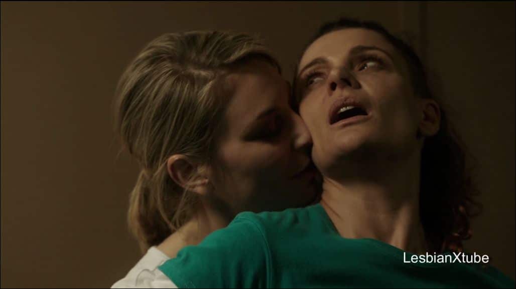 Intense and passionate fingering scene between Kate Jenkinson  and Danielle Cormack