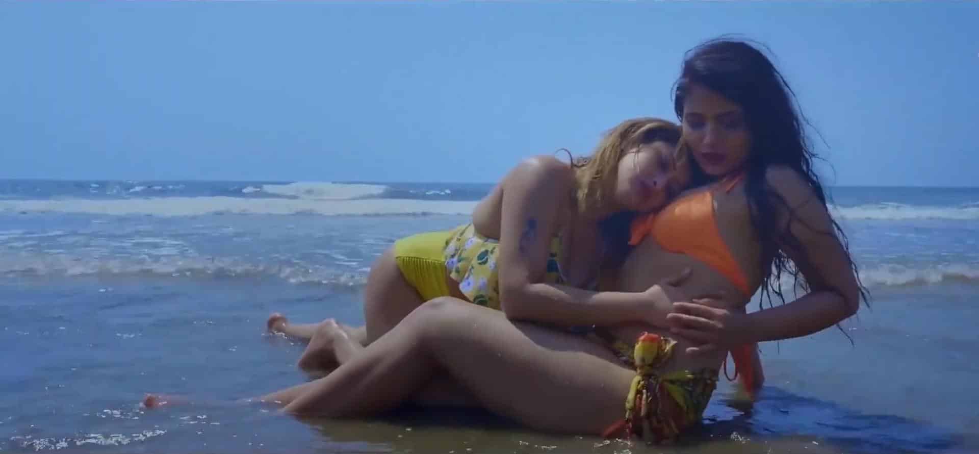 Priyanka Biswas and Manvi Chugh Lesbian Scene